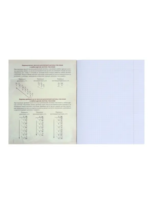 Тетрадь предметная 48 листов в клетку Calligrata, &laquo;Мрамор светлый. Информатика&raquo;, обложка мелованный картон