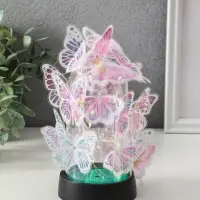 Сувенир пластик "Бабочки на колбе" LED 2хAG13 + наклейки бабочки 8,5х8,5х15 см Сувенир пластик "Бабочки на колбе" LED 2хAG13 + наклейки бабочки 8,5х8,5х15 см