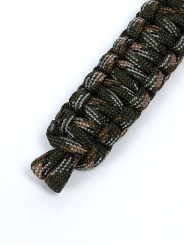 Браслет из паракорда, 25 см, лесной камуфляж