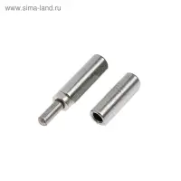 Петля гаражная,12×80 мм, для сварки, с подшипником, каплевидная