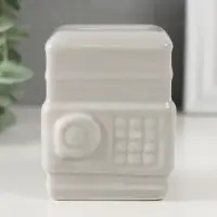 Копилка для денег &laquo;Стальной сейф&raquo;, керамика, 6.2&times;5.5&times;8.8 см