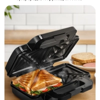Бутербродница электрическая сендвичница КТ-4623 - 1000 Вт Бутербродница электрическая сендвичница КТ-4623 - 1000 Вт