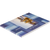 Блокнот на склейке А6 60л. ПЕЙЗАЖ  АТТАСНЕ 8с5 клет.100шт./у