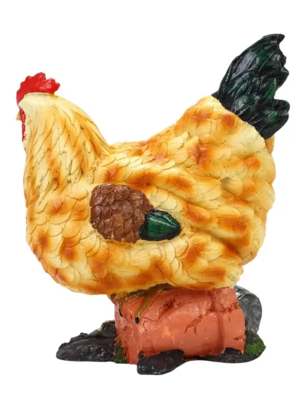 Садовая фигура из полистоуна &laquo;Курица&raquo;, 22&times;13&times;25.5 см