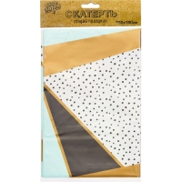 Скатерть п/э Мятная Роскошь 130х180см/G,1502-4410