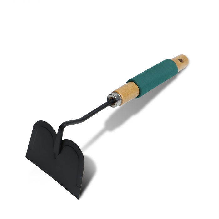 Тяпка посадочная Greengo, длина 28,5 см, деревянная ручка с поролоном Тяпка посадочная Greengo, длина 28,5 см, деревянная ручка с поролоном