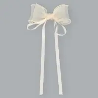 Бант для волос на заколке с лентами, жёлтый, Винкс