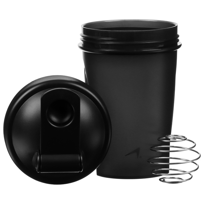 Шейкер для спортивного питания Onlytop, 400 мл, цвет черный Шейкер для спортивного питания Onlytop, 400 мл, цвет черный