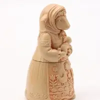 Фигурка декоративная &laquo;Коза Нюша&raquo;, 13&times;7 см, слоновая кость