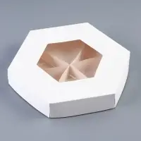 Менажница белая, 23×4 см