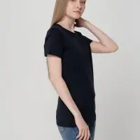 Футболка женская T-bolka Lady темно-синяя, размер S