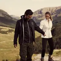 Куртка софтшелл мужская Snyder, белая, размер XXL