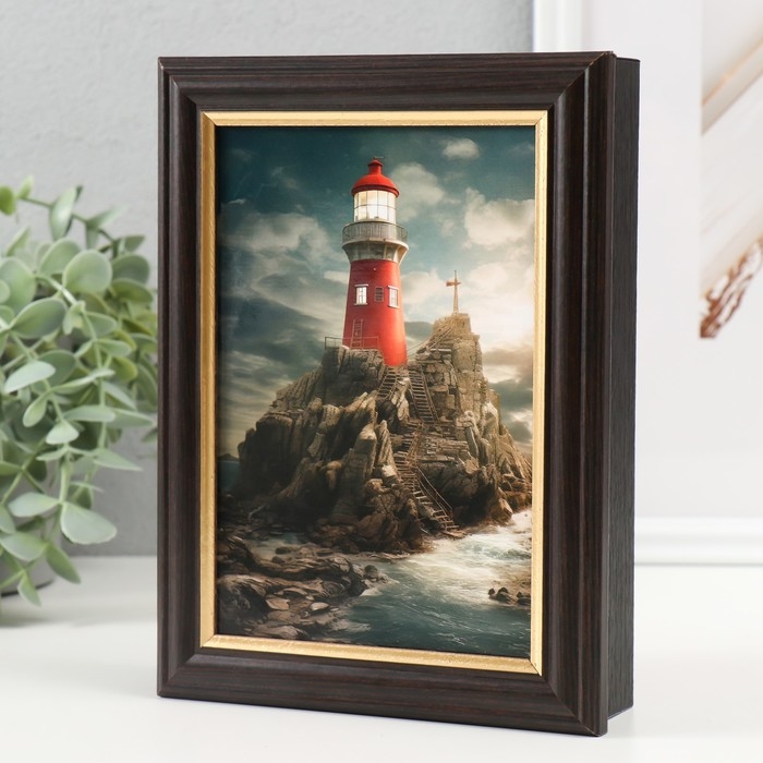 Ключница Ключница "Маяк" 15х21 см венге