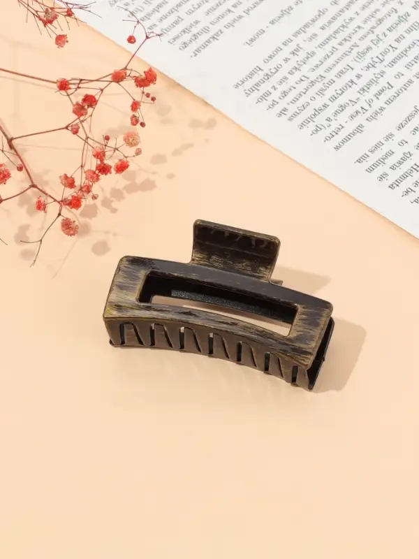 Краб для волос Краб для волос "Джастин" прямой, 8,5 см, микс