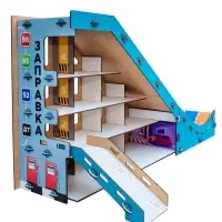 Парковка "Трамплин", дорожные знаки (8 шт.) в компл. 70*37*31 ХД-008