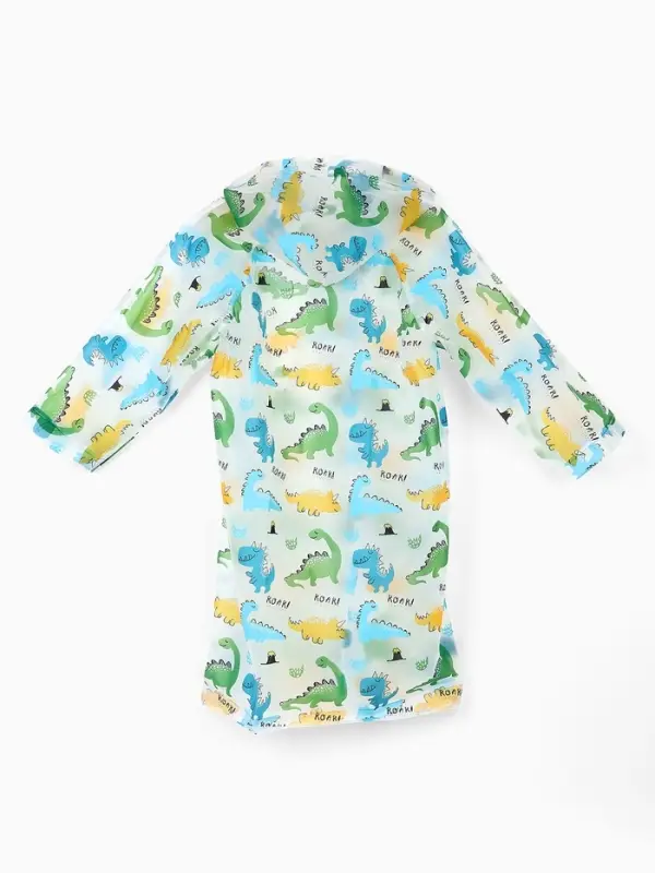 Дождевик детский &laquo;Динозавры&raquo;, рост 125-155