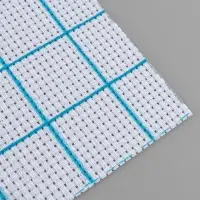 Канва для вышивания, в клетку, №11, 30&times;20 см, белая