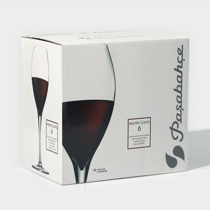 Набор стеклянных фужеров Monte Carlo, 325 мл, 6 шт Набор стеклянных фужеров Monte Carlo, 325 мл, 6 шт