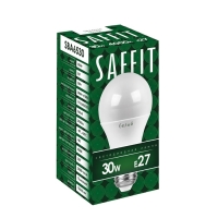 Лампа светодиодная SAFFIT, 30W 230V E27 4000K A65, SBA6530