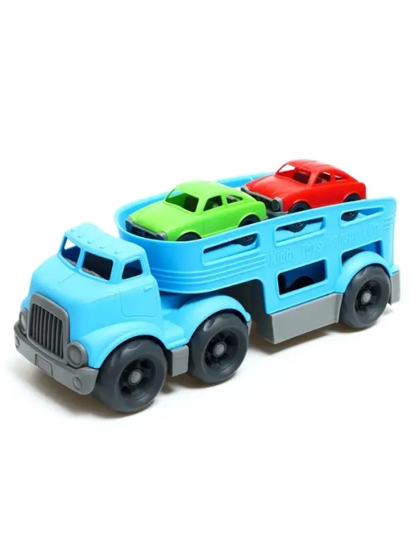 Грузовик - автовоз детский, с 3 машинками, цвет МИКС