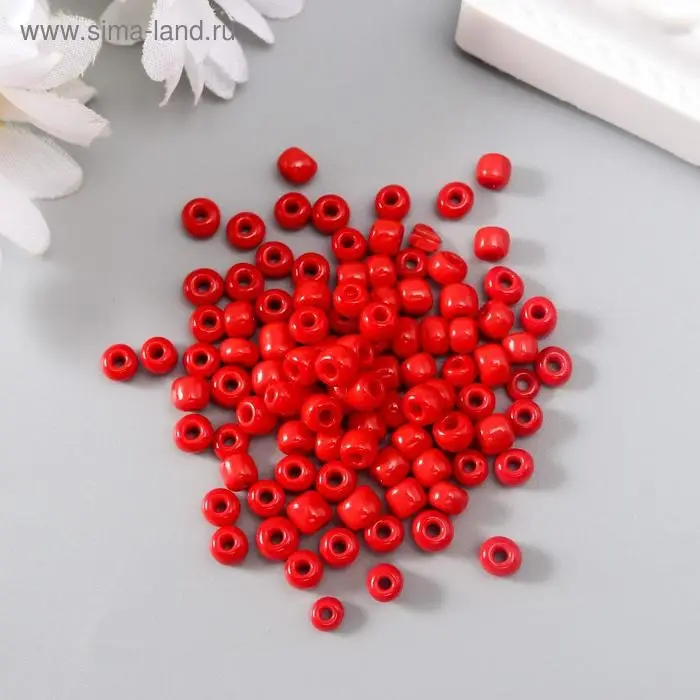 Бисер круглый 6/0 «Рябина» 20 г Бисер круглый 6/0 «Рябина» 20 г