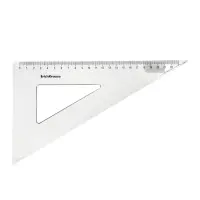 Треугольник 60*, 22 см, ErichKrause Clear