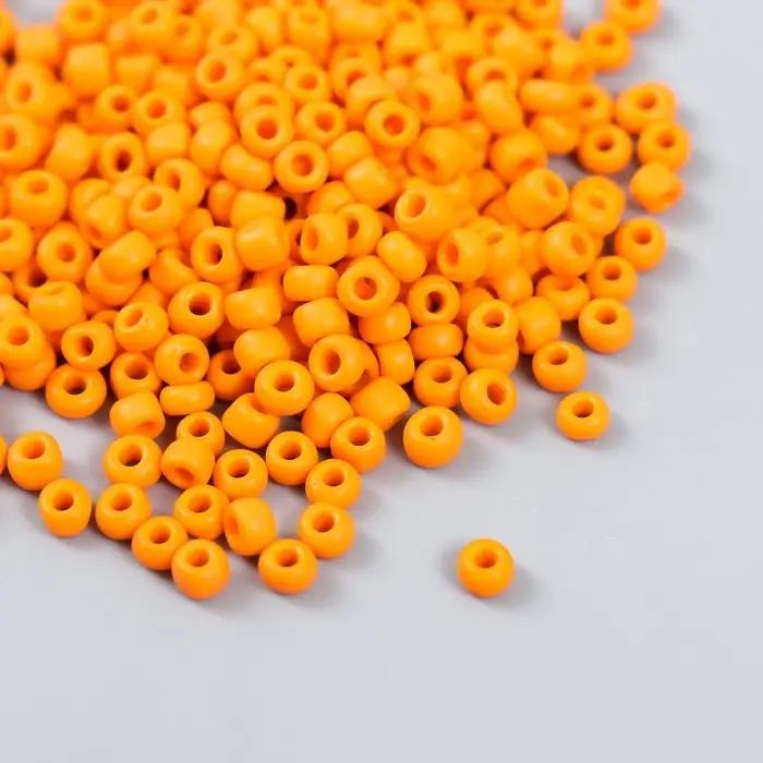 Бисер  Бисер "Zlatka" 08/0, 3 мм, 10 г 0050M оранжевый