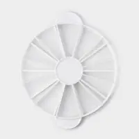 Делитель для торта Доляна, 10/12 частей, 26.5 см, пластик, МИКС