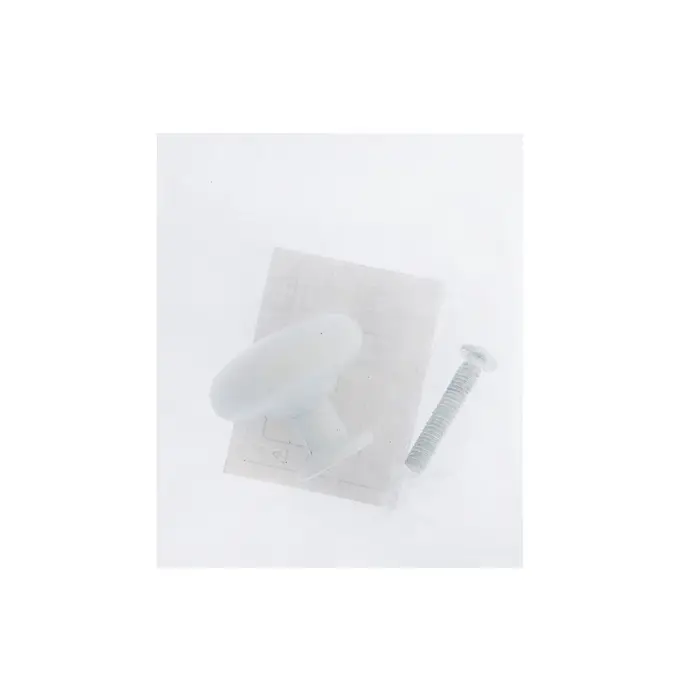 Ручка-кнопка ТУНДРА LIGHT PK036WH, белая Ручка-кнопка ТУНДРА LIGHT PK036WH, белая