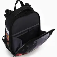 Рюкзак школьный для мальчика &laquo;Гонки&raquo;, Stavia, эргономичная спинка, 30&times;16&times;38 см, чёрный