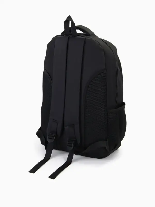 Рюкзак молодёжный, 4 кармана, 35&times;16&times;50 см, чёрный