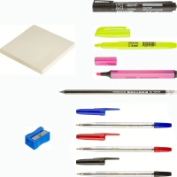 Набор настольный Выбор есть 10 предметов ОПТИМА черный