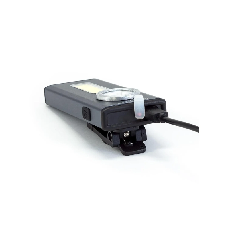 Фонарь ручной аккумуляторный XS -510 Scout c клипсой и магнитом