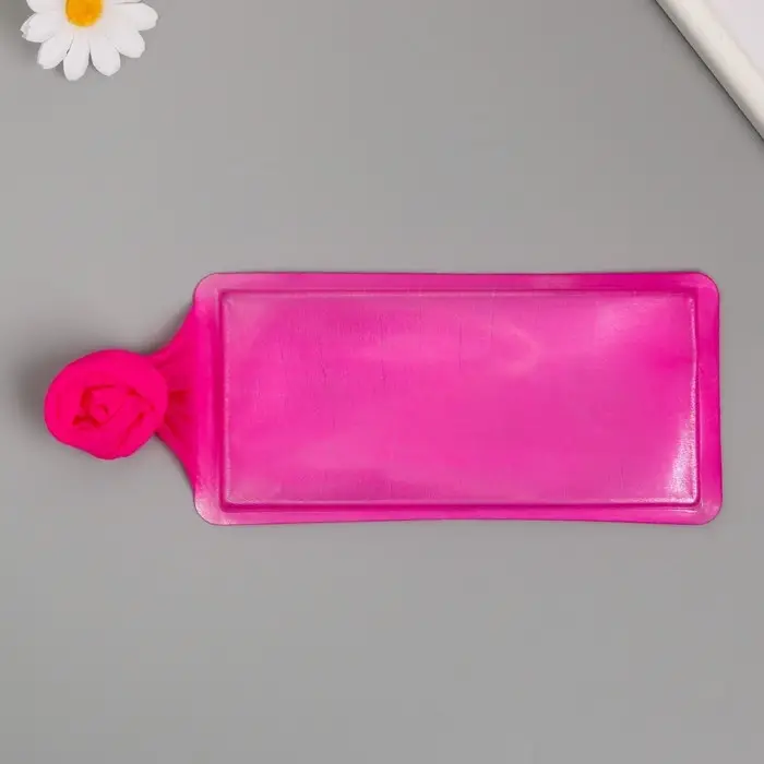 Капрон для цветов одноцветный Капрон для цветов одноцветный "Ярко-розовый" 50 см