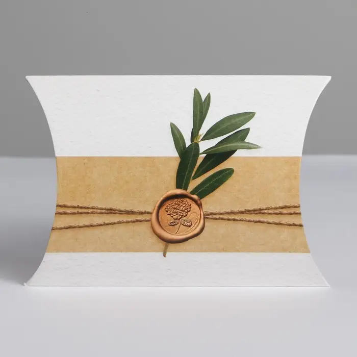 Коробка подарочная складная фигурная, упаковка, «Эко», 11 х 8 х 2 см Коробка подарочная складная фигурная, упаковка, «Эко», 11 х 8 х 2 см