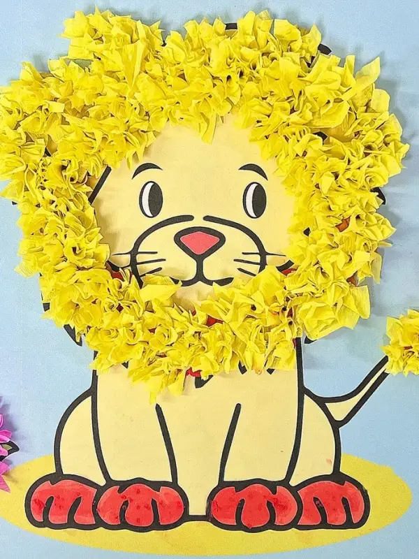 Объемная аппликация Объемная аппликация "Лев". По методике Монтессори. 257123