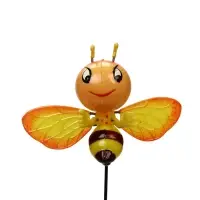 Штекер садовый &laquo;Пчёлка Жужа&raquo;, 14&times;10 см, h=40 см, МИКС, Greengo