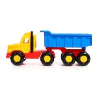 Набор игрушек для песочницы &laquo;Фаворит&raquo;, 8 предметов: самосвал, ситечко, совок, грабельки, формочки