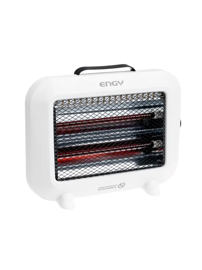 Обогреватель ENGY EN-502 mini,кварцевый,800Вт,до 15м²,2 реж. работы,механический термостат Обогреватель ENGY EN-502 mini,кварцевый,800Вт,до 15м²,2 реж. работы,механический термостат