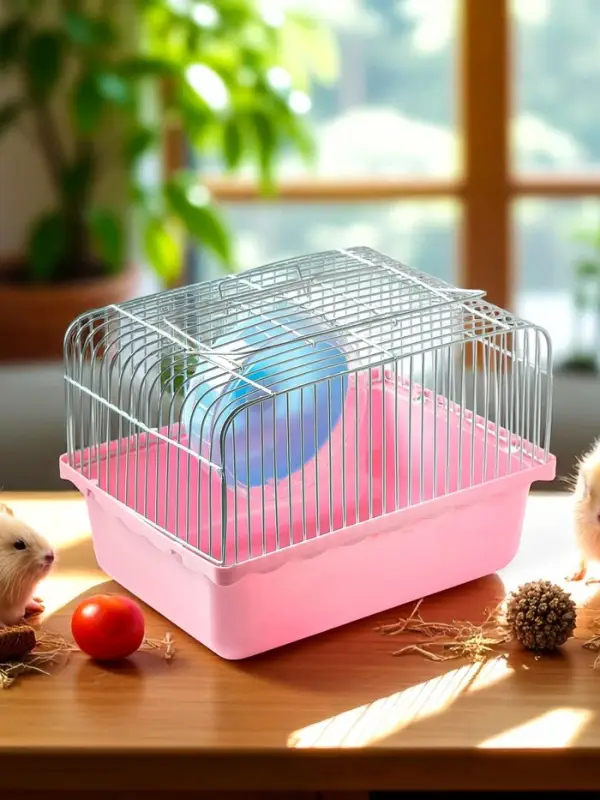 Колесо для грызунов тихое, 11 см, синее