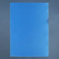 Набор папок-уголков А4, 100 мкм, Calligrata Выгодные, прозрачные, 5 штук, микс