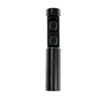 Наушники беспроводные VBT 1.16, TWS, вакуумные, Bluetooth 5.0, 40/250 мАч, с фонариком, чёрные