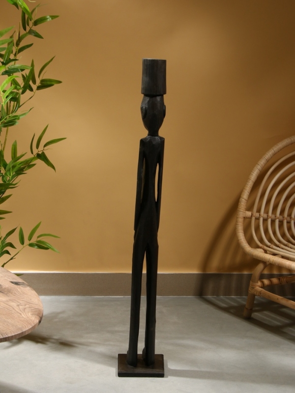 Сувенир интерьерный Сувенир интерьерный "Истукан" 19х14х100 см, дерево