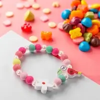 Браслет детский &laquo;Выбражулька. Тукан с цветочком&raquo;, d=5 см, МИКС