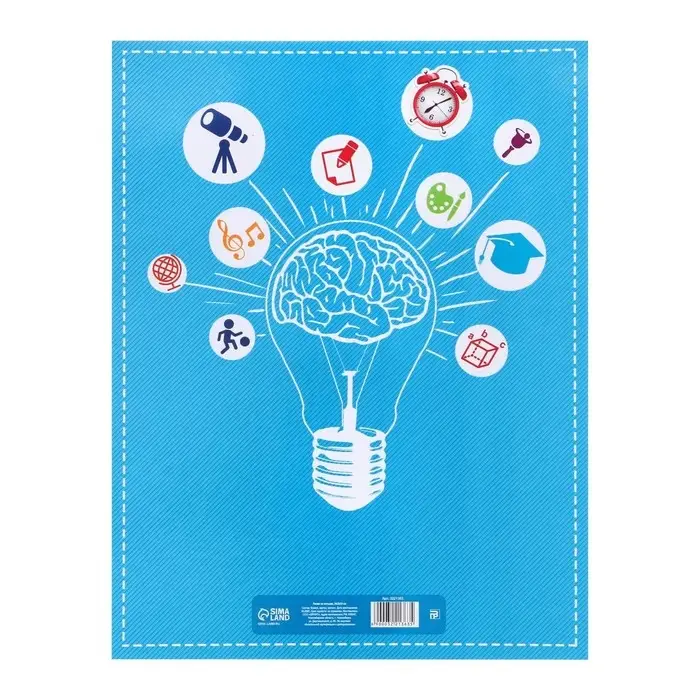 Папка школьная на кольцах &laquo;Портфолио ученика начальной школы&raquo;, 10 листов-разделителей, 24.5&times;32 см