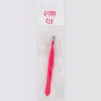 Пинцет скошенный, узкий, 9 см, МИКС