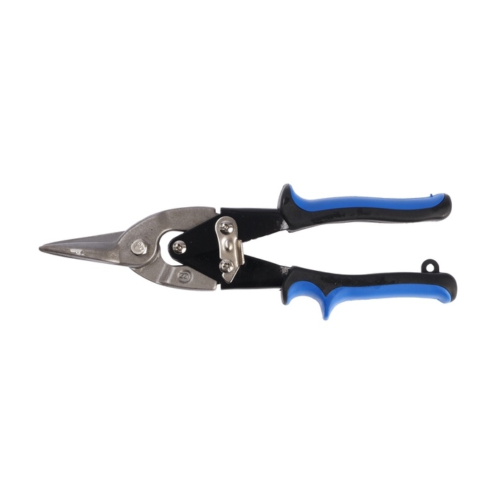 Ножницы по металлу ТУНДРА ПРОФИ, CrV, 2К рукоятки, прямой рез, 250 мм Ножницы по металлу ТУНДРА ПРОФИ, CrV, 2К рукоятки, прямой рез, 250 мм