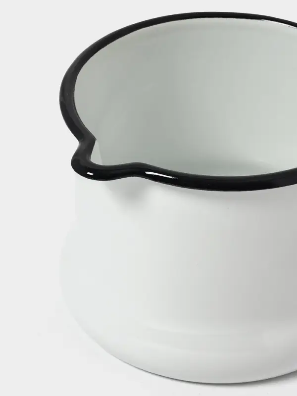 Ковш без кр. 1л (белая)Без декора Ковш без кр. 1л (белая)Без декора