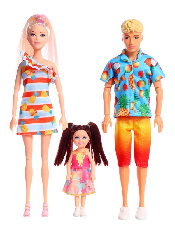 Набор кукол Набор кукол "Семейная прогулка"