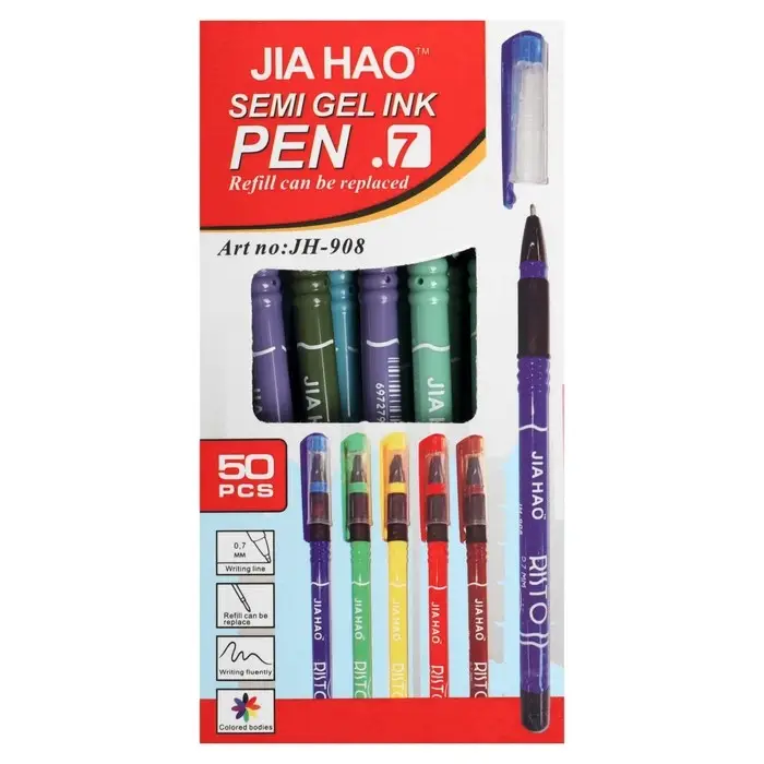 Ручка шариковая Ручка шариковая "Классика", стержень синий, линия 0.7 мм, корпус МИКС (штрихкод на штуке)